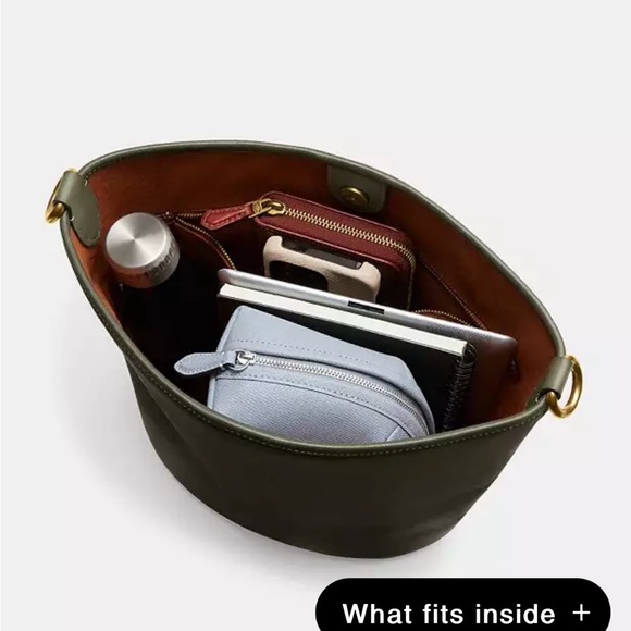 Coach glovetanned Dakota Bucket Bag black - Picture 7 of 11